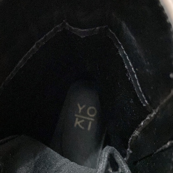 Yoki Platform Combat Boots Tie Dye w/Black Soles, Laces & Zippers~Sz 7 - Picture 7 of 10